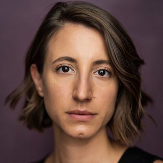 This is a headshot of Léa des Garets looking directly at the camera.
