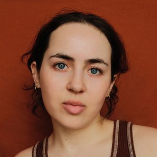 This is a headshot of Niamh James looking directly to camera.