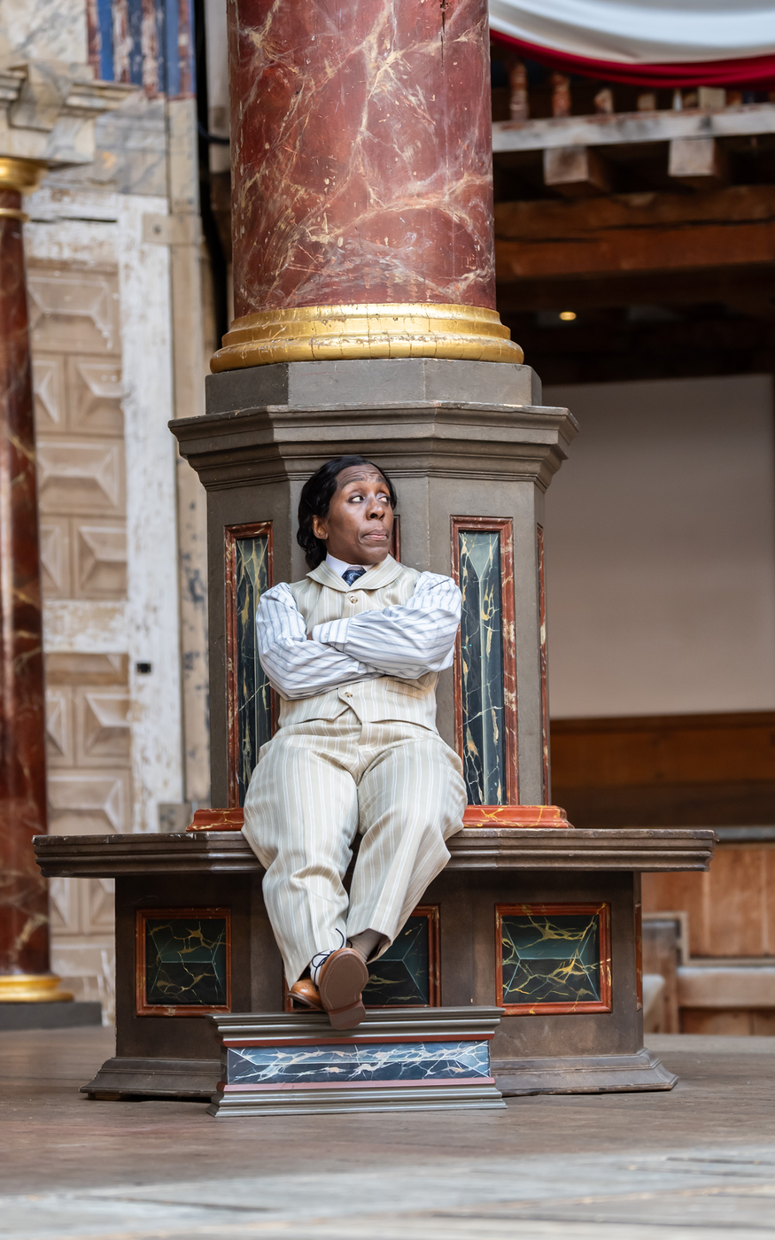 Alison Halstead as Batwa in Princess Essex. Photography by Johan Persson.