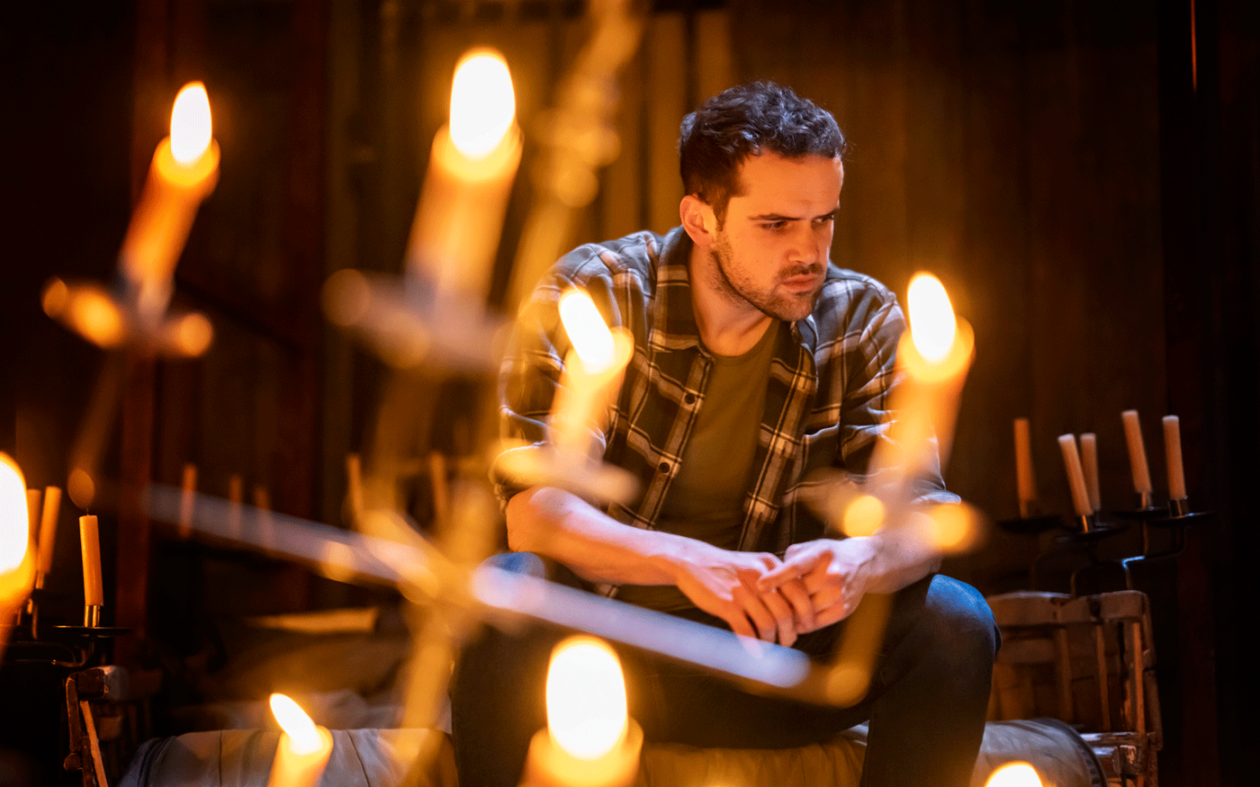 Ralph Davis in Othello. Photography by Johan Persson.